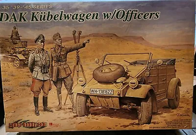 Cyber Hobby 6364 DAK Kübelwagen With Officers Factory Sealed • $30