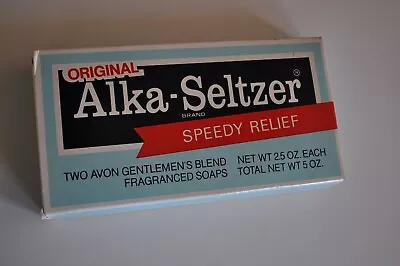 Vintage Avon Soap Alka-Seltzer Gentlemen’s Blend Fragranced Soap • $10