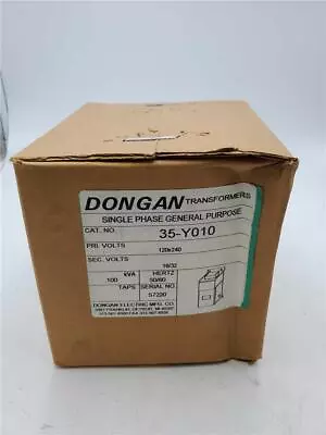 Dongan Single Phase Transformer 35-y010 Pri. 120x240 Sec. 16/32 0.100kva • $64.99