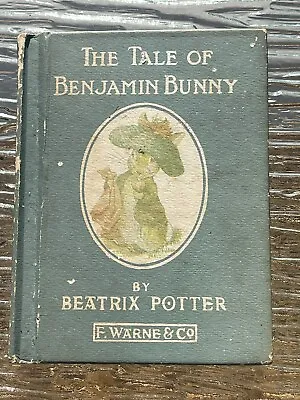 Vintage 1960’s The Tale Of Benjamin Bunny By Beatrix Potter Hardcover Book • $24