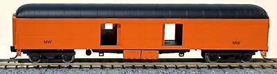 N Scale Wheels Of Time Maintenance-of-Way Safety Orange Baggage Car • $10.50