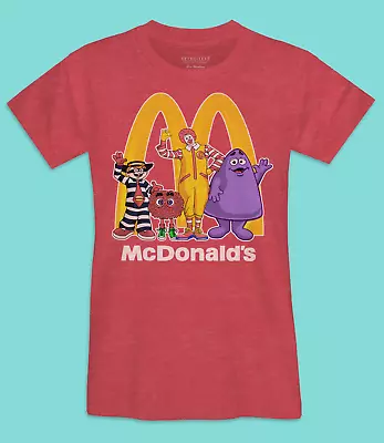 RETRO TEES Women's McDonalds Ronald & Friends T-shirt 10 12 14 16 18 UNISEX Top • £19.99