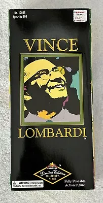 Vince Lombardi 1998 Limited Edition Collectors Series Action Figure GB Packers • $16.99