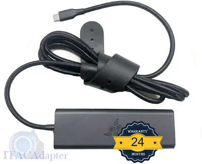 65W Type-C AC Adapter Charger For ‎Razer Blade Stealth 2017 13.3” 20V 3.25A PSU • $105.16