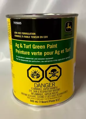 1 Quart- John Deere Ag & Turf Green Paint Low Voc #TY25665 • $29.50