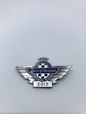 £20 • Buy Goodwood Revival 2015 'Spirit Of Aviation' Lapel Badge  - Excellent Condition