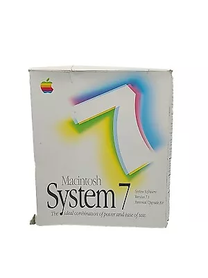 Apple Mac System 7.1 Personal Upgrade Kit 3.5  Disks Macintosh M7200ll/a • $85