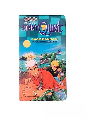 Classic Jonny Quest Race Bannon In An Army Of One VHS Vintage Cartoon Network • $3.98