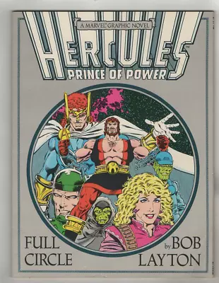 Marvel Graphic Novel! Hercules Prince Of Power: Full Circle! 1st Print! • $9.99