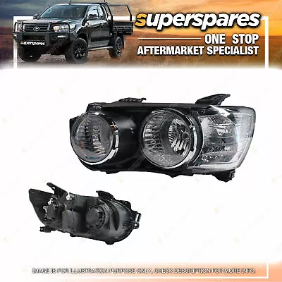 Left Hand Side Head Light For Holden Barina TM 10/2012-ON With Chrome Round Rim • $294.95