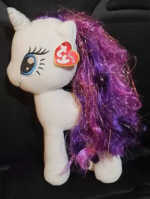Rarity. My Little Pony. Ty Sparkle 2017. Stuffed Pony Toy. 12  Plush Toy Stuffed • $8.98
