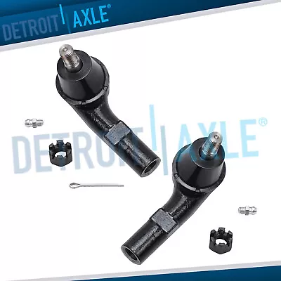 (2) Pair Front Outer Tie Rod End Links For Volkswagen Beetle Golf Jetta • $24.92