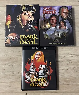 Mark Of The Devil (1970) Bluray 4k Uhd + Le Slipcase - Vinegar Syndrome • $50