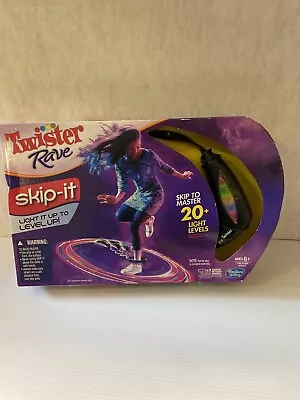$59.99 • Buy Twister Rave Skip It Electronic Light Up Jump Hop Party Game Black New Hasbro