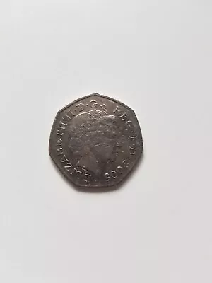 2005 Saxon Plural Of Penny 50p Circulated Coin • £1.50