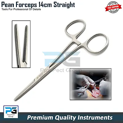 14cm Surgical Locking Pean Forceps Dog Cat Ear Hair Puller VETs FREE Shipping UK • £4.64