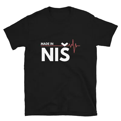 Made In Nis Srbija National Pride Classic Fit T-Shirt • $19.99