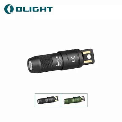 OLIGHT Imini 2 50 Lumens Micro Rechargeable Tiny Keychain Flashlight LED Torch • £19.99