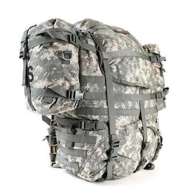 USGI MOLLE II ACU UCP Large Rucksack Complete Assembly W/Sustainment Pouches VGC • $59.95