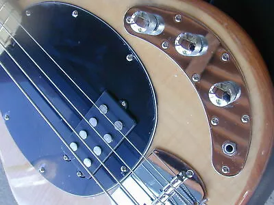 OLP MM2 4 St Black BASS Guitar (Built 4 MusicMan Specs)  • $385