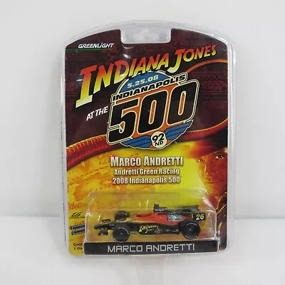 2008 Indy 500 1:64 Diecast Marco Andretti #26 Indiana Jones Andretti Green Racin • $19.99