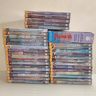 NEST Animated Stories From The Bible DVD 38 Lot Old & New Testament & Hero's • $499.99