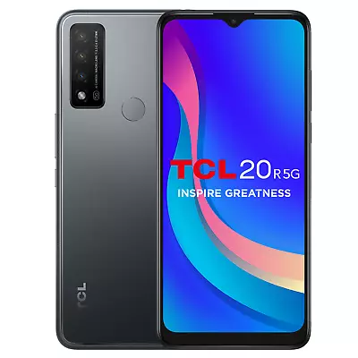 £129 • Buy TCL 20R 5G Granite Grey 6.52  64GB 5G Unlocked & SIM Free Smartph T767H-2ALCGB12