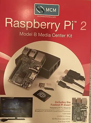 Raspberry Pi 2 Model B Media Center Kit • $85