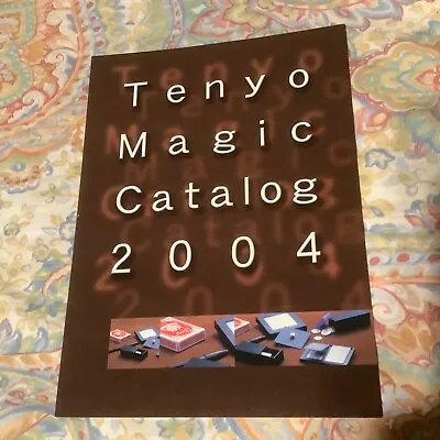 2004 TENYO CATALOG- Collectible & Fun To Look At And Read • $9.95