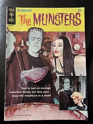 The Munsters 1964 Gold Key Comics First Issue No. 1  1964  photo Cover Vg / Ex • £149