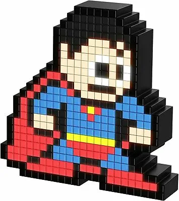 NEW DC Comic Superman Pixel Pals Lighted Superhero Figure Collectable Light Gift • $22.99