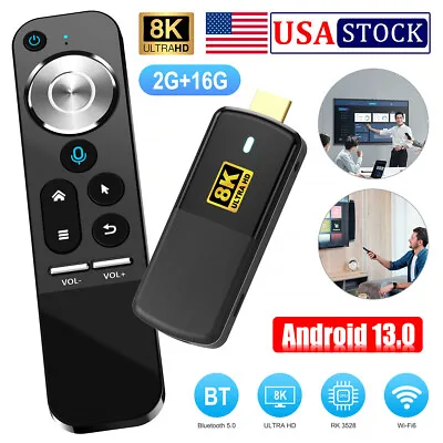 H96MAX M3 Mini TV Stick Android 13.0 Smart TV Box RK3528 Media Player 2GB+16GB • $34.45