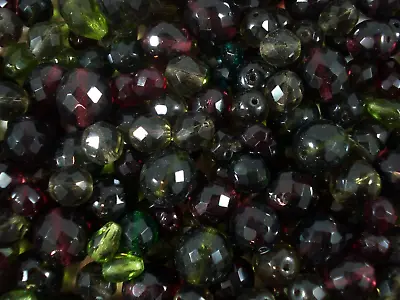 Czech Glass Beads 50g Asst Colours Asst Shapes Jewellery Jewelry FREE POSTAGE • $5.90