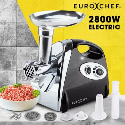 $104 • Buy 2800W Electric Meat Grinder Mincer Sausage Filler Kibbe Maker Stuffer Kitchen