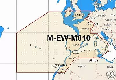 C-MAP MAX MEGAWIDE M-EW-M010 WEST EUROPEAN COASTS MSD/SD Chart • $365.08