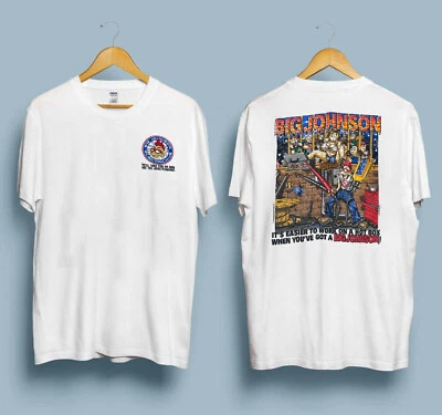 $8 • Buy Big Johnson Electricians 1999 T Shirt OOP Hot Box Juice Flowing Tshirt