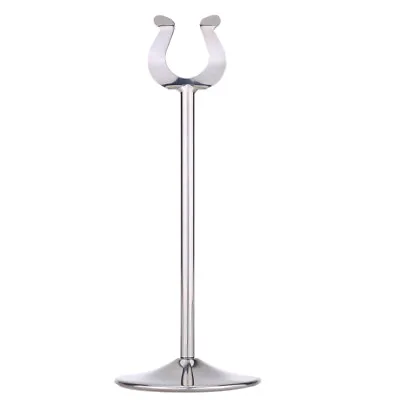 Anself 8 Stainless Steel U Shaped Table Number Place Card Holder Menu Stand S8Y4 • £12.10