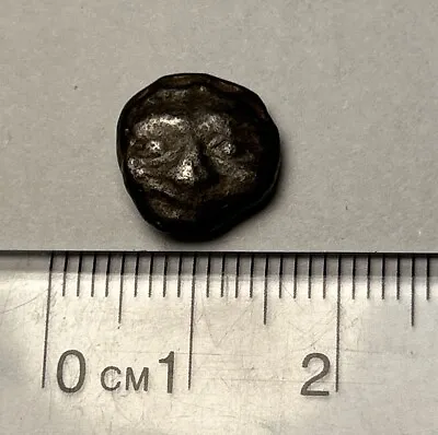 Ca. 400 BC Ancient Greek Silver Coin Parion Mysia Gorgona Medusa/cruciform Rare • $54