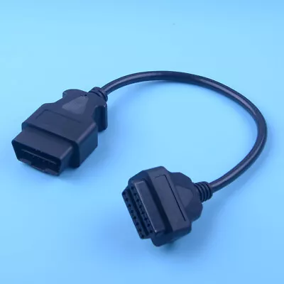 OBDII OBD2 Extension Cable Fr Snap On Scanner OTC EVO Tech2 Autel X431 Li • $17.48