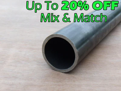 £16.95 • Buy Mild Steel Round Tube 30mm 40mm 48mm 57mm 60mm OD Outer Diameter pipe Post