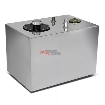 12 Gallon Lightweight Full Aluminum Gas Fuel Cell Tank+level Sender 17.75 X12x12 • $169.99