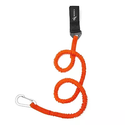 Nylon Elastic Kayak Paddle Leash Safety Lanyard Assault Boat Foot Safety Rope • £5.39