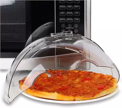 Flippable Microwave Splatter CoverMicrowave Cover For Food Dish Higher Microw • $27.96