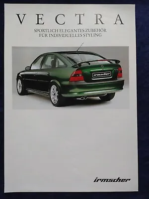 Irmscher Opel Vectra B Brochure 6.1996 • £5.59