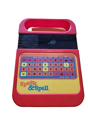 Speak & Spell Texas Instruments Electronic Learning Toy Vintage - Working • $19.99