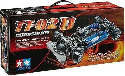 Tamiya 58584 TT-02D DRIFT SPEC CHASSIS KIT R/C 4WD 1/10 4WD KIT • £139.95