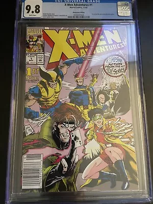 X-Men Adventures # 1 Newsstand CGC 9.8 White Pages • $1350