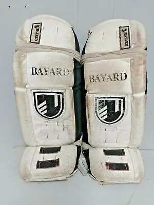 $109.77 • Buy Vintage Bayard Hockey Goalie Pads Nhl 30  Length