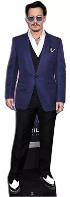 Johnny Depp Lifesize CARDBOARD CUTOUT Standee Standup Hollywood Party Actor • £38.99