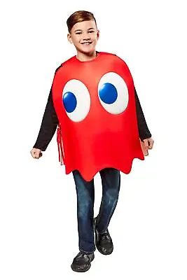 Pac-Man Blinky Ghost Child Costume | One Size • $49.99
